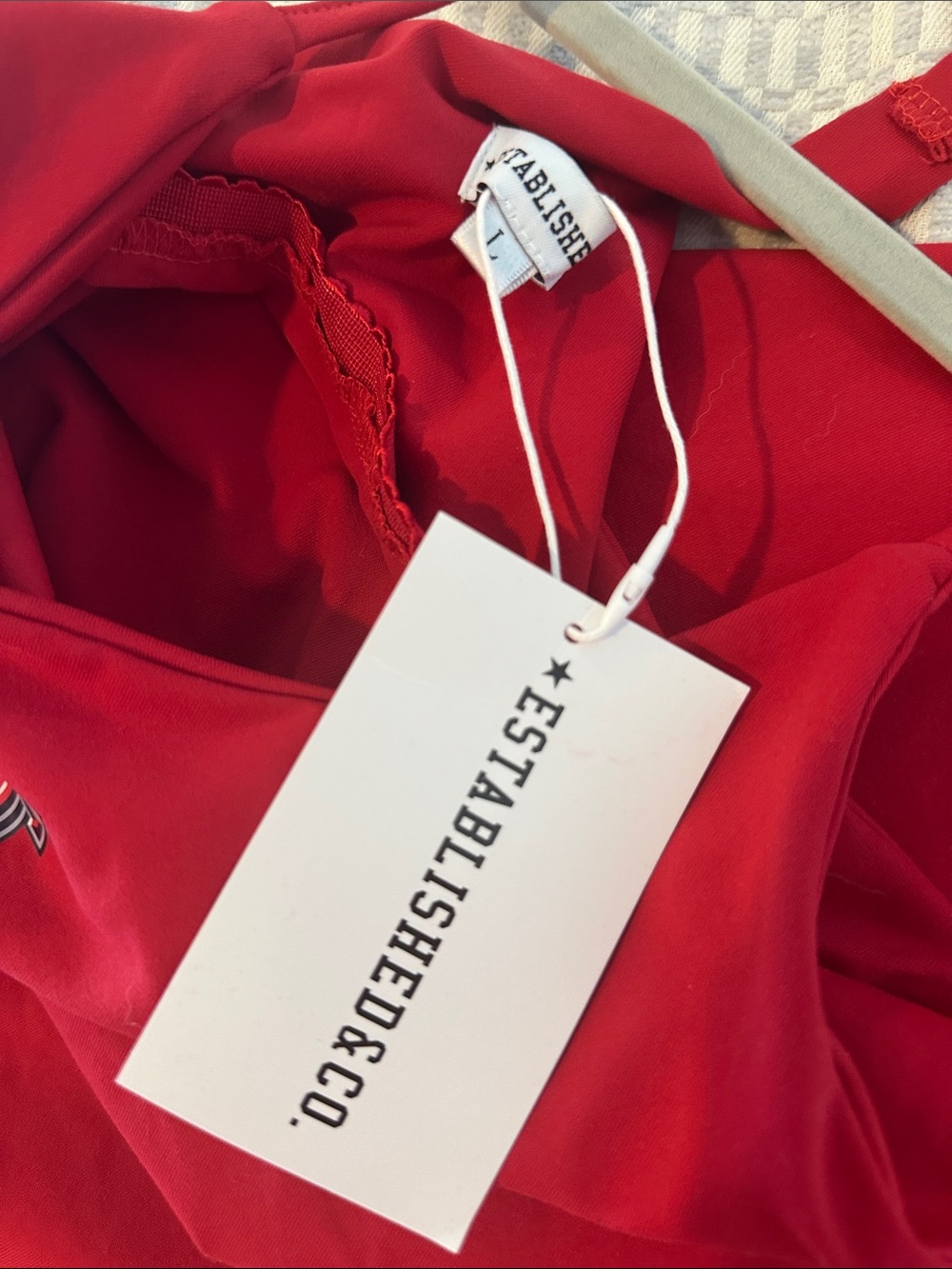Established & Co TEXAS TECH - THE CAMPUS REC DRESS - RED NWT - Picture 8 of 9